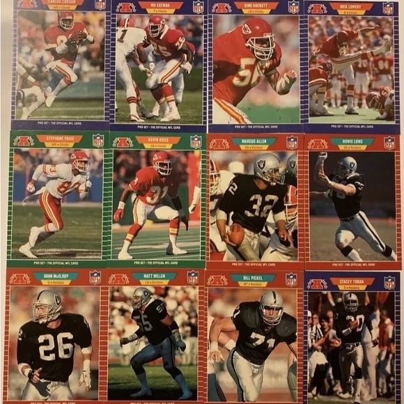 Vintage 1989 Pro Set Football Card Lot 171 Cards - Picture 8 of 12